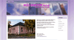 Desktop Screenshot of muj-doktor.com