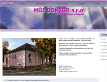 Tablet Screenshot of muj-doktor.com